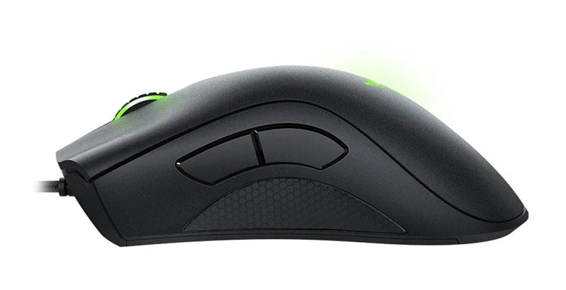 Razer DeathAdder Essential Wired Gaming Mouse, 6400DPI, Optical Sensor, 5 Buttons Independently, Laptop, PC, Gamer, Original