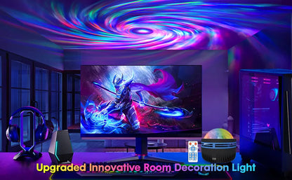 Galaxy Nebula Projector, Meditation, Relaxation, Game Room, Home Theater, Kids Bedroom Night Light Home Game Room Decor Gifts