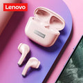 New Lenovo LP40 Pro Bluetooth V5.3 Earphones Punchy Bass Sound Headset Full Compatible Low Latency Game Sports Music Headphones