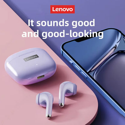 Lenovo LP40 Pro Bluetooth 5.3 Earphones for Gaming & Music