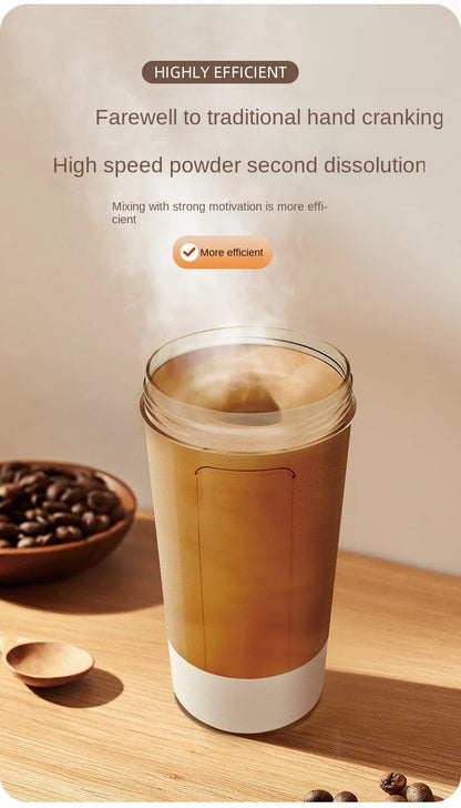 New Self-Stirring Shaker Cup Automatic Stirring Cup for Protein Shakes and Meal Usb Rechargeable Shaker Portable Mixing Cups