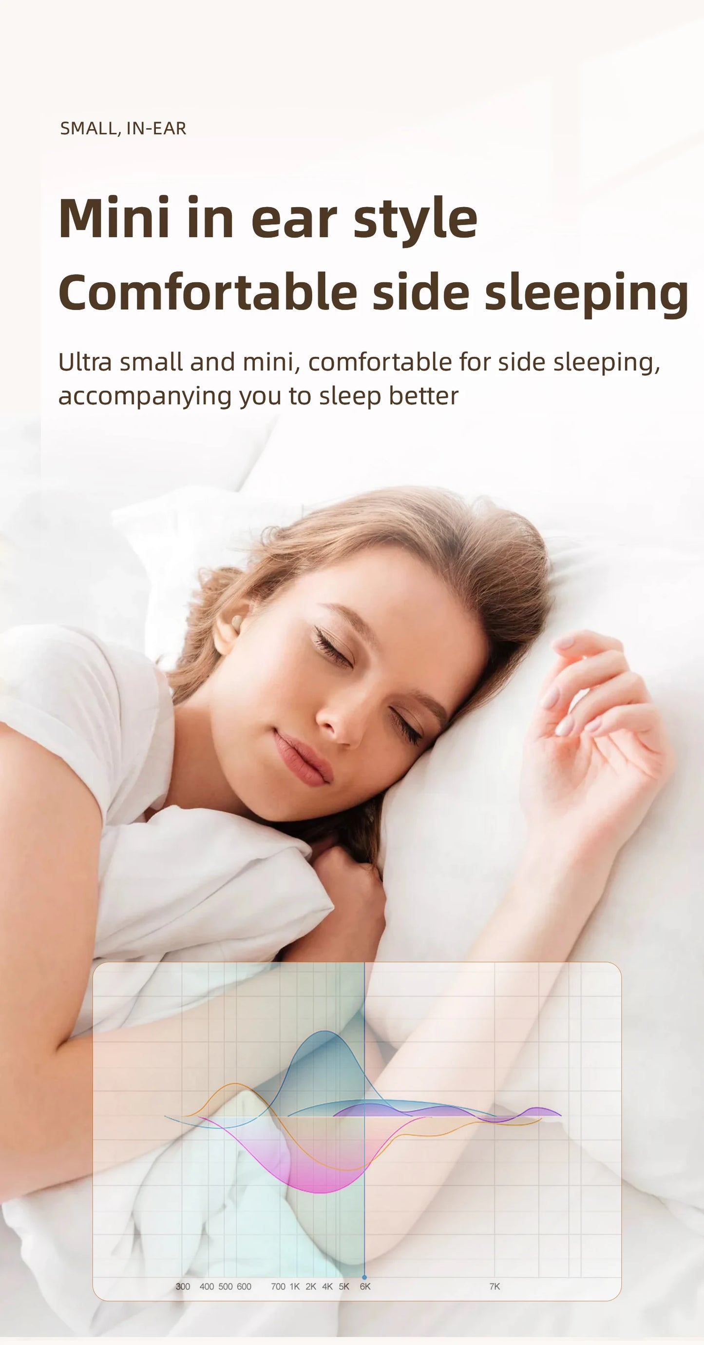Mini 2-in-1 invisible Earbuds – Block Noise, Enjoy Comfort