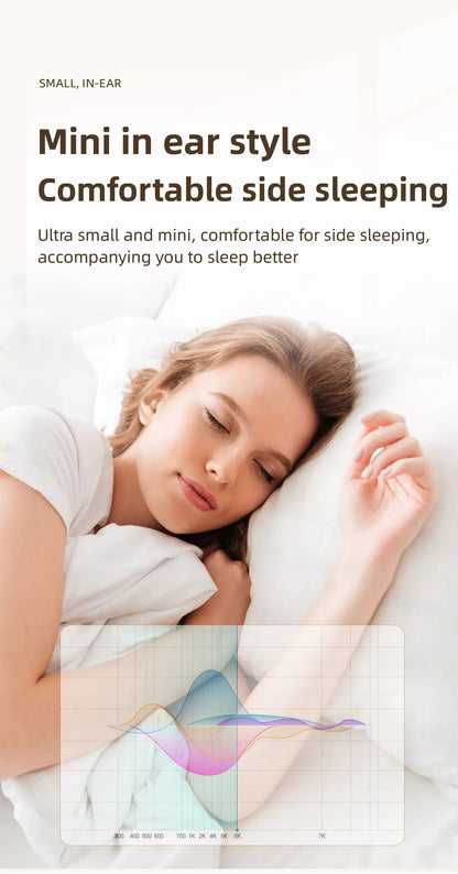 Mini 2-in-1 invisible Earbuds – Block Noise, Enjoy Comfort