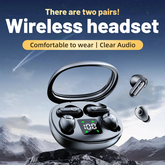Mini 2-in-1 invisible Earbuds – Block Noise, Enjoy Comfort