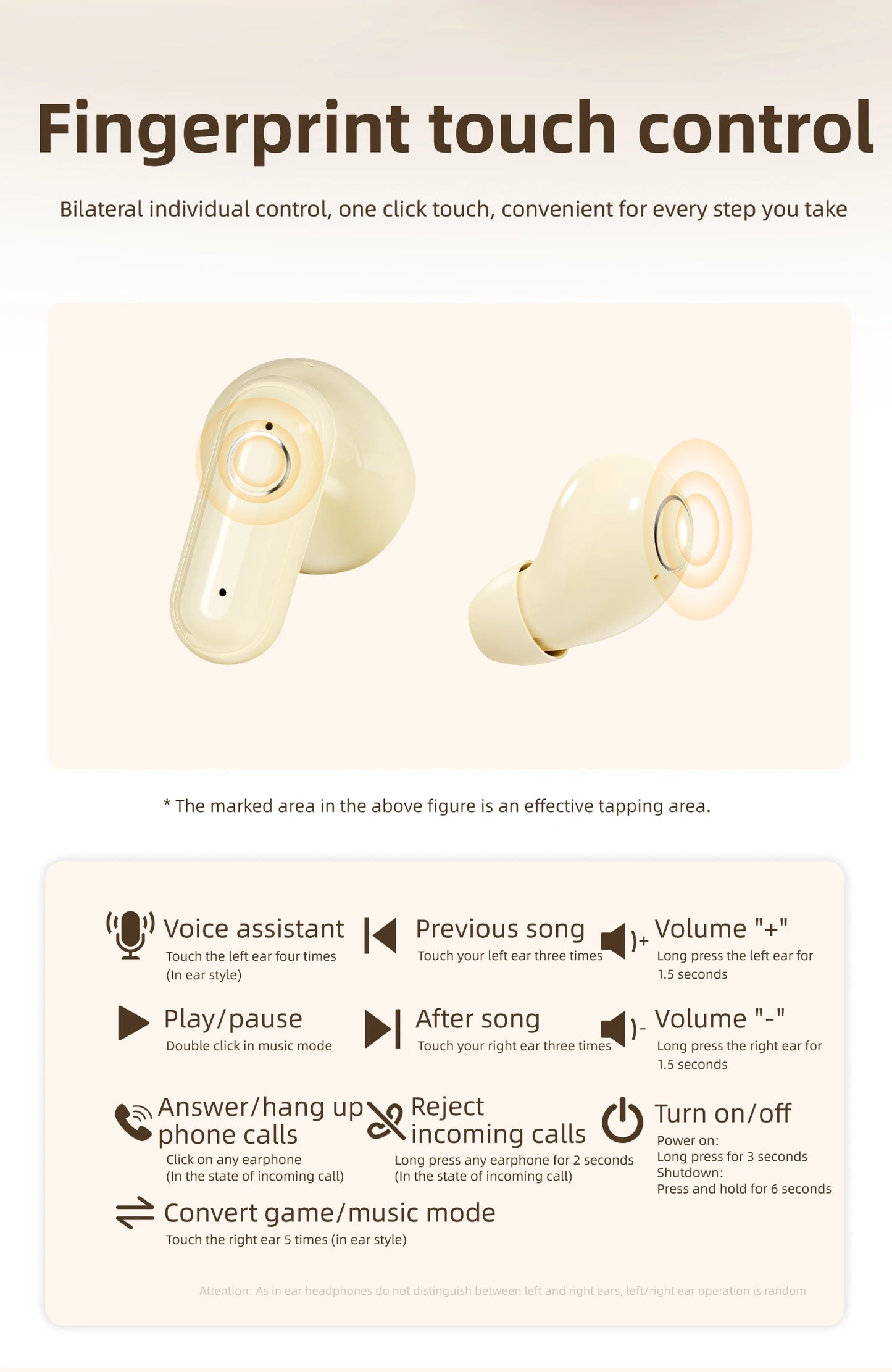 Mini 2-in-1 invisible Earbuds – Block Noise, Enjoy Comfort