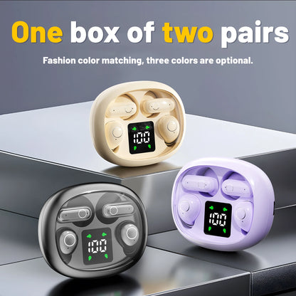 Mini 2-in-1 invisible Earbuds – Block Noise, Enjoy Comfort