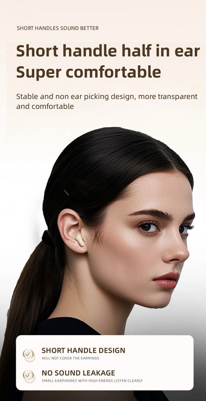 Mini 2-in-1 invisible Earbuds – Block Noise, Enjoy Comfort