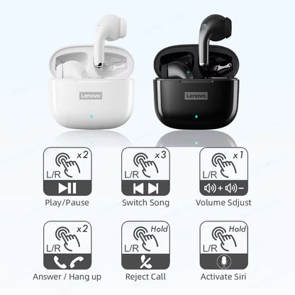 Lenovo LP40 Pro Bluetooth 5.3 Earphones for Gaming & Music
