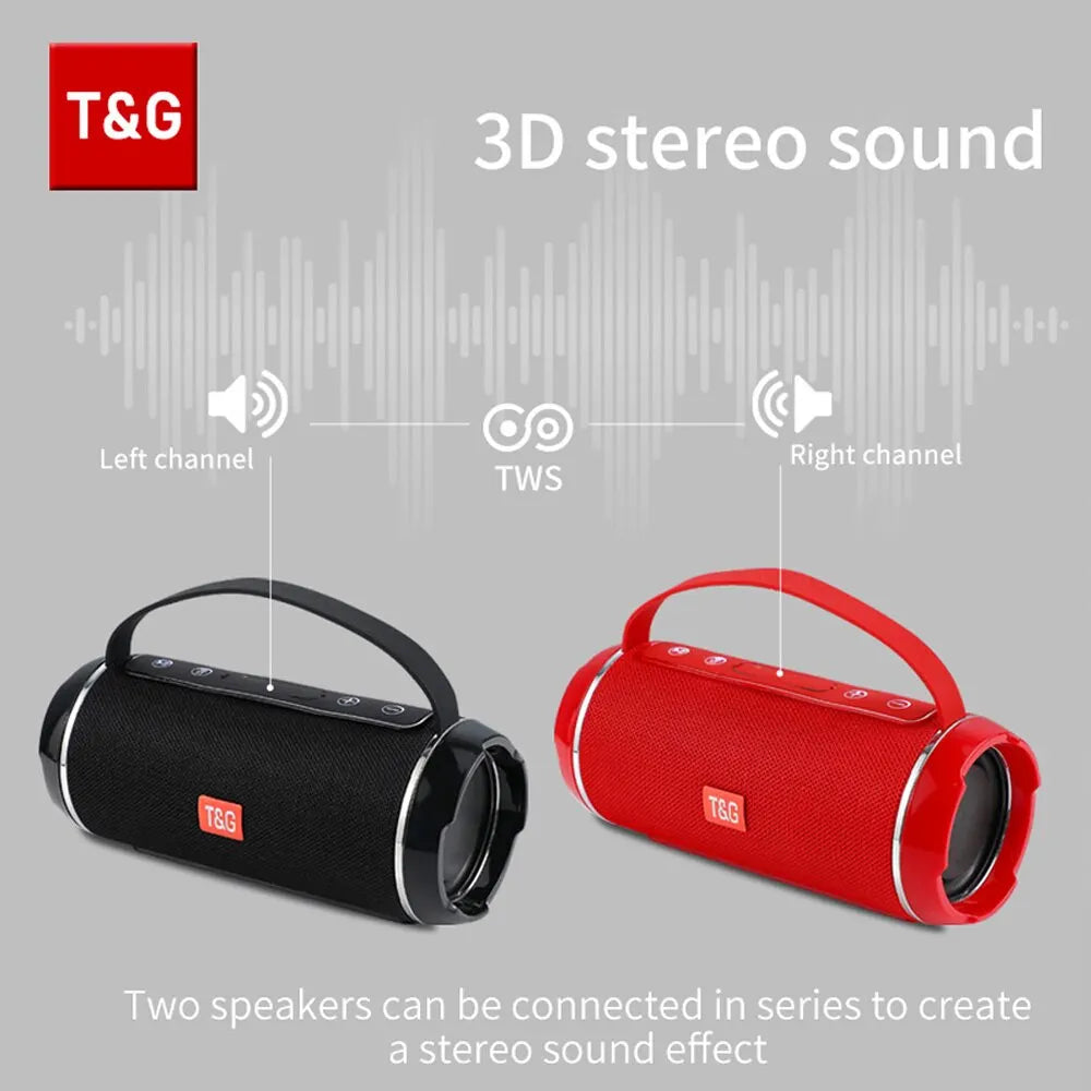 TG116c Wireless Bluetooth Speaker – Waterproof, Portable & Powerful Sound