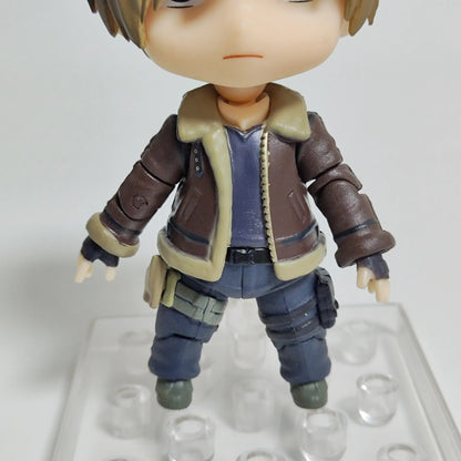 10cm In Stock Resident Evil 4 Remake #2337 Leon S. Kennedy Q Version Action Anime Pvc Model Movable Model Doll Set Toy Gift