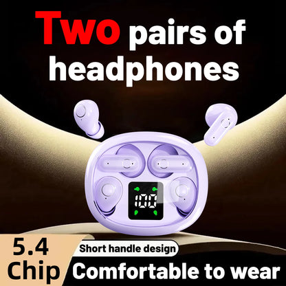 Mini 2-in-1 invisible Earbuds – Block Noise, Enjoy Comfort