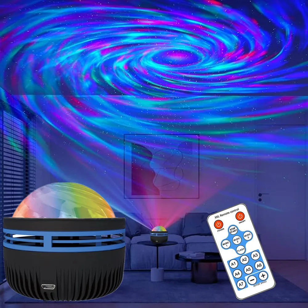 Galaxy Nebula Projector, Meditation, Relaxation, Game Room, Home Theater, Kids Bedroom Night Light Home Game Room Decor Gifts