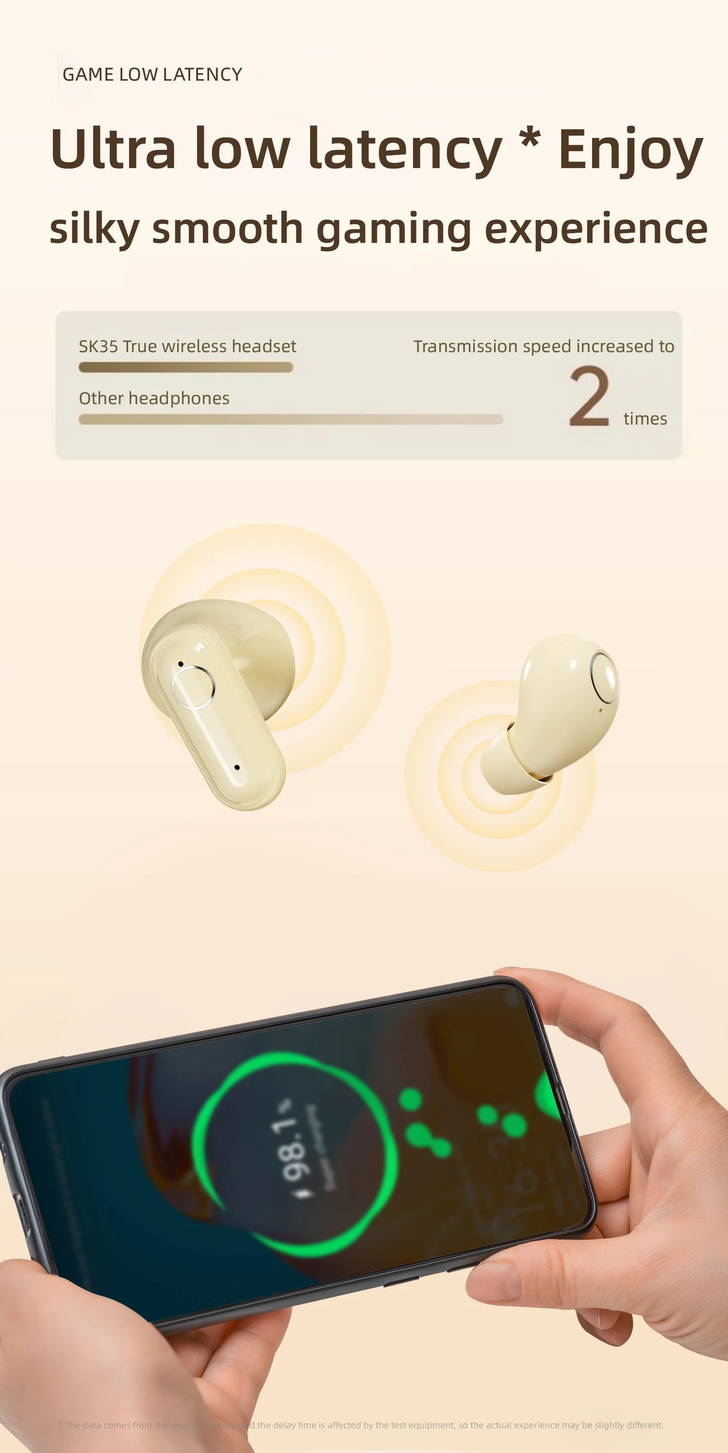 Mini 2-in-1 invisible Earbuds – Block Noise, Enjoy Comfort